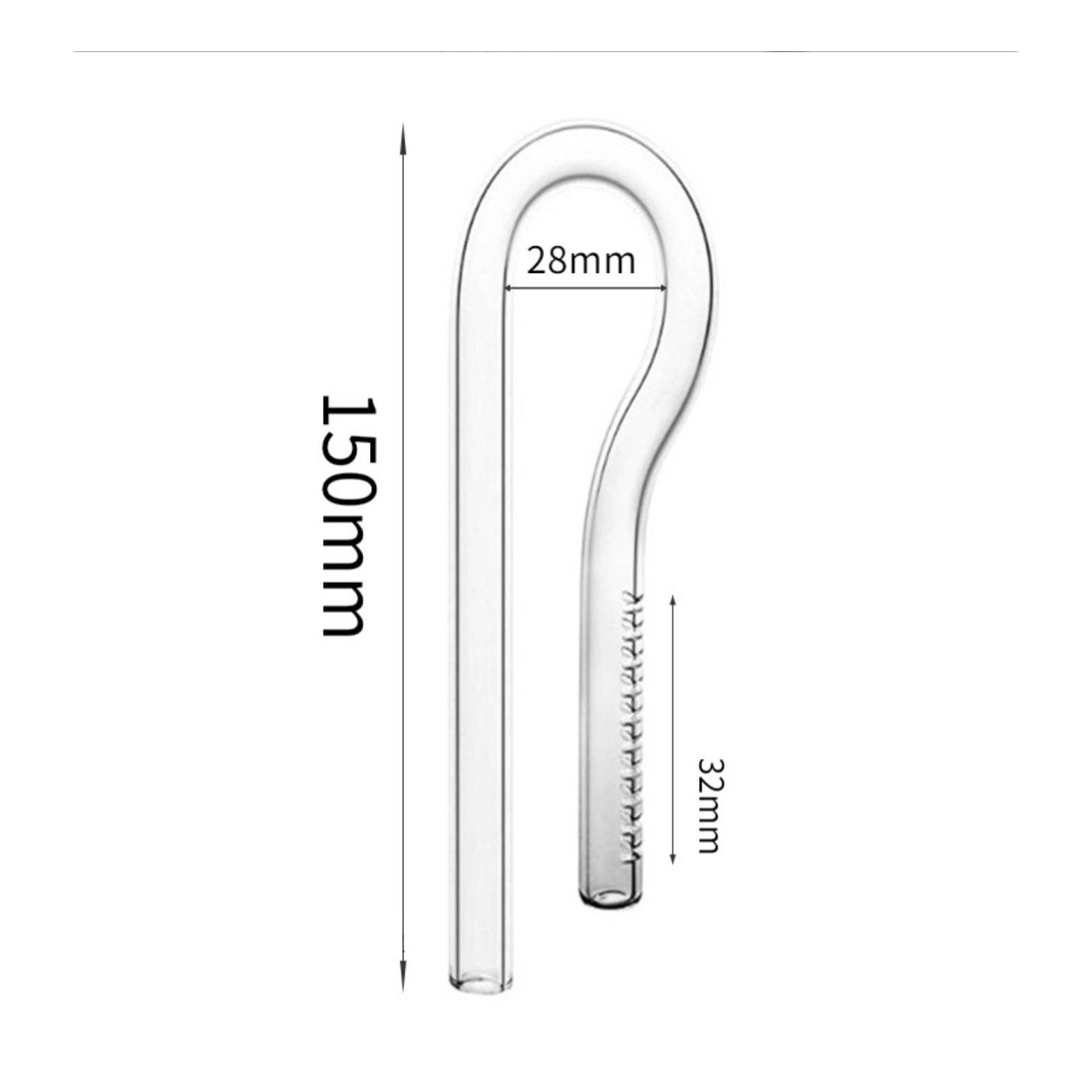 Glass Lily Pipe Improves Water Circulation Aquarium Inflow Pipe Perfectly