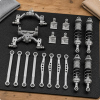 RC Car Shock Absorb Set Stable Performance RC Car Damping System Linkage Kit Aluminum Alloy Hobby Parts