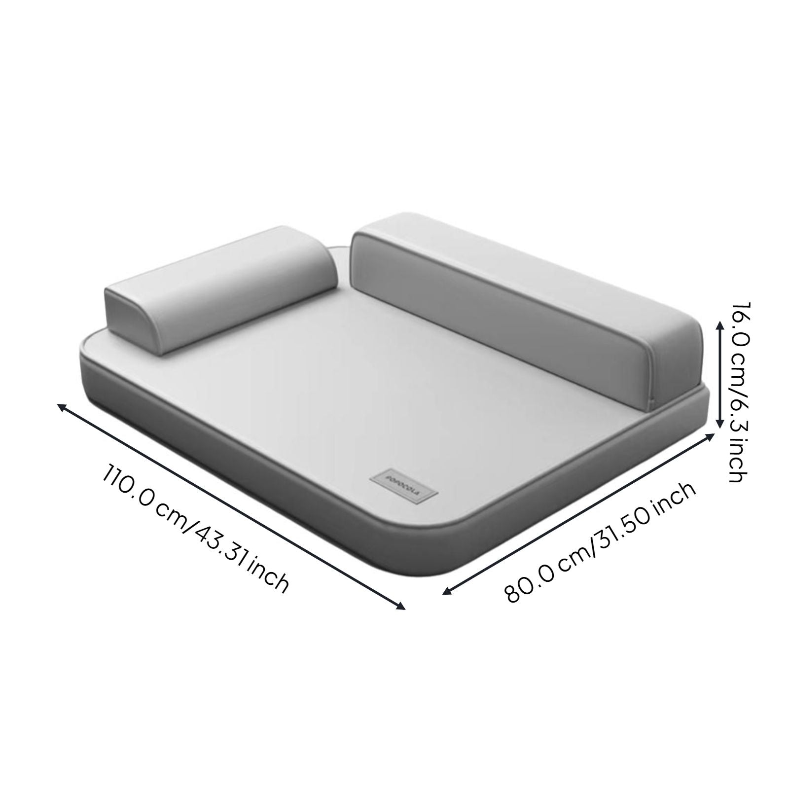 Orthopedic waterproof dog bed