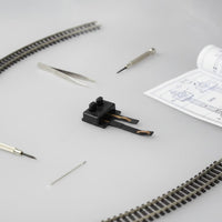 Power Feed Box Electric HO Scale Track Connector Easy Install