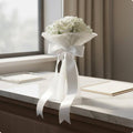 Artificial Bridal Floral Arrangement Baby's Breath Bridal Floral Arrangement