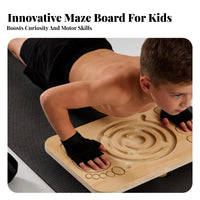 Maze Balance Board Anti-Slip Bottom Training Gear Rounded Corners