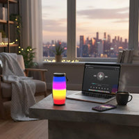 LED Bluetooth Speaker Subwoofer Audio Device Loud Crystal Clear Sound