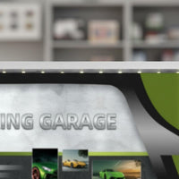 1:64 Parking Garage Display Scene Clear Acrylic Collectible Accessory Dust