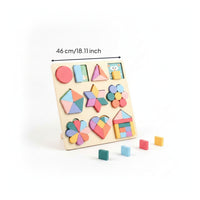 Fine Motor Skills Hand Grasping Hands-on Learning Shape Matching Board