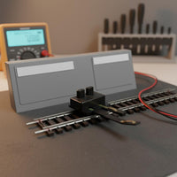 Power Feed Box Electric HO Scale Track Connector Easy Install