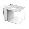 Mini Desktop Betta Fish Tank with Side Purifier, Quiet LED