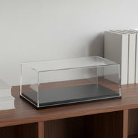 1:43 Car Display Case Single-Piece Molded Model Car Display Case No Assembly Transparent Model Box for Desk