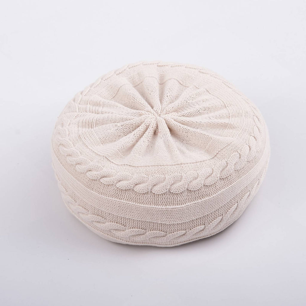 Baby Photo Sofa Portable Baby Photography Cushion Neutral White for Infants