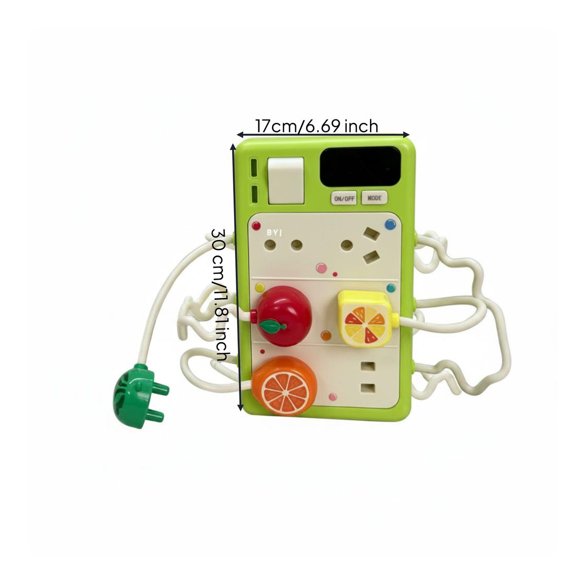 Power Strip Toy Multifunction Activity Panel Interactive for Children