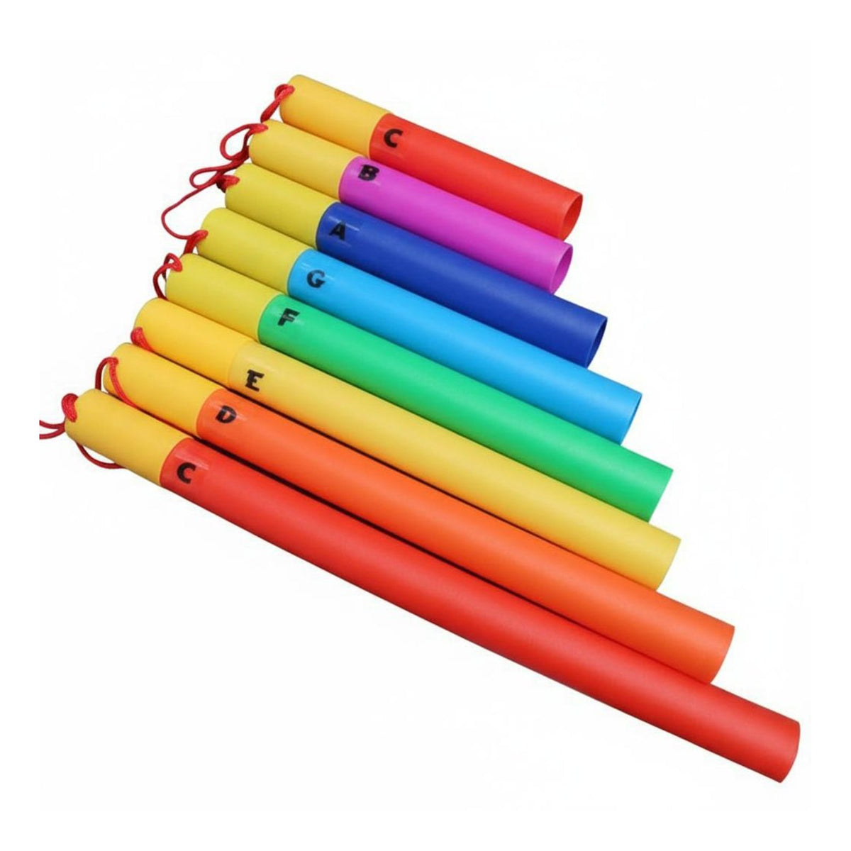 8 Pieces 8-Note Diatonic Sound Colorful Design Percussion Instrument