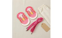 Wooden Lacing Shoe Board Fine Motor Skills Life Skill Practice Tool for Children