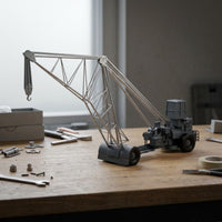 Resin Tow Model Kit Hook Scale Model Dark Gray for Hobbyists