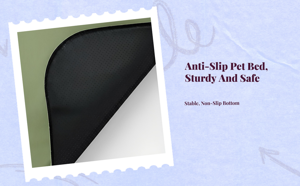 Orthopedic dog bed, waterproof cover.
