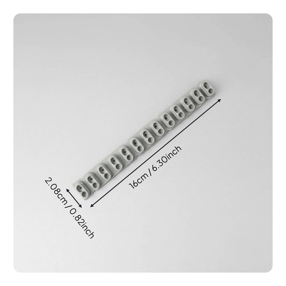 Conductive Rubber Contact Strip Low Resistance Electronic Piano Key Contact