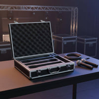 Aluminum Audio Device Case Secure Lock Portable Audio Device Carry Case for Djs