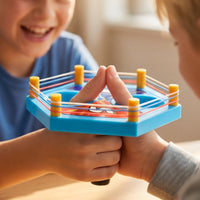 Interactive Thumb War Arena Blue Plastic Thumb Boxing Game Desktop Play