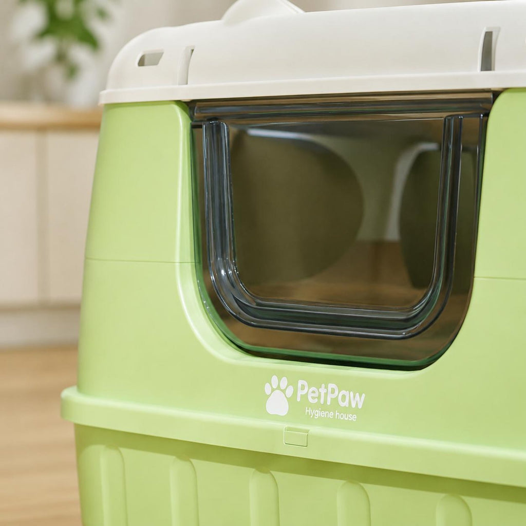 Enclosed Litter Box Privacy Covered Litter Box Odor Control