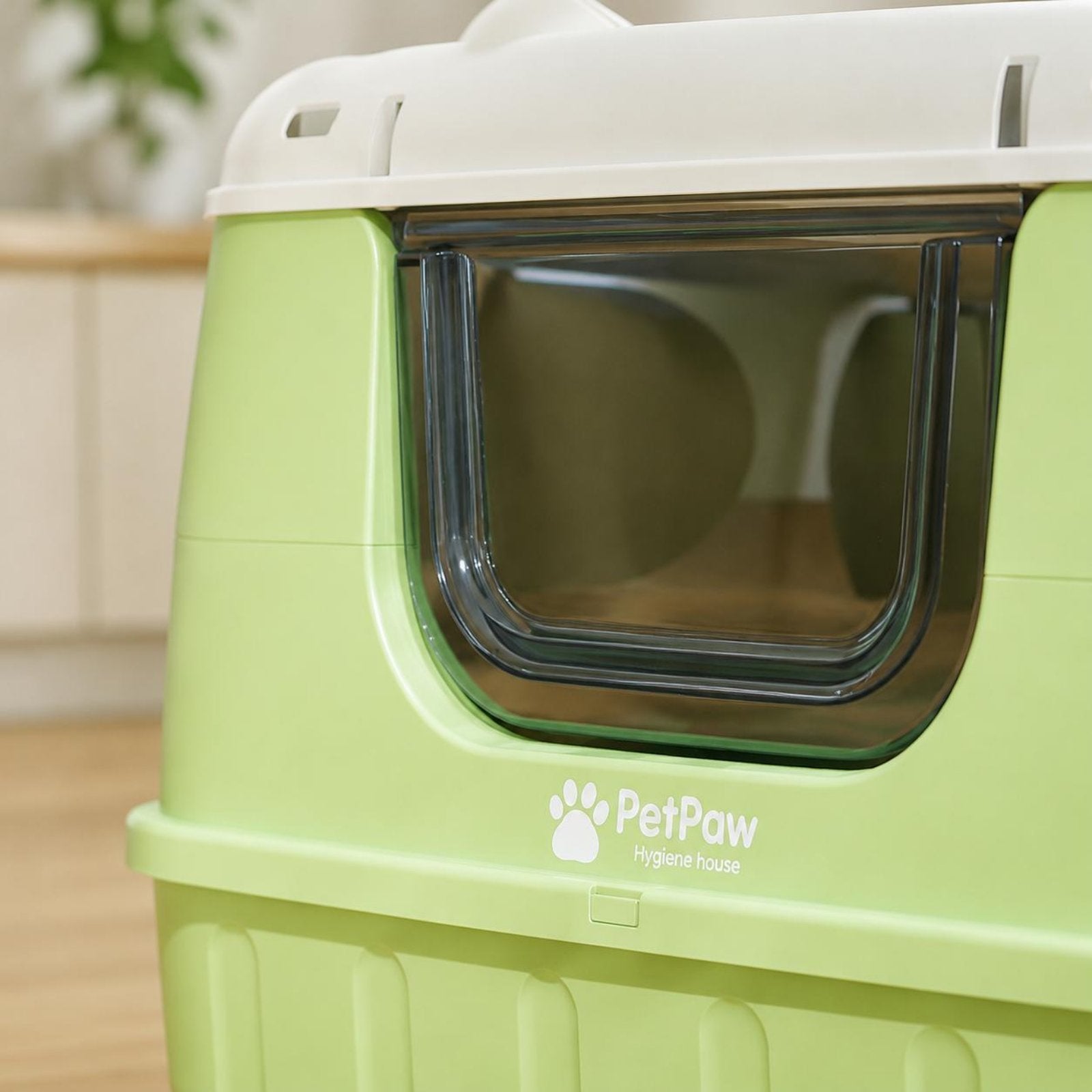 Enclosed Litter Box Privacy Covered Litter Box Odor Control