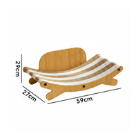 Cardboard Cat Scratcher Sofa Cat Scratching Sofa Bed Stable Base Pet Accessory for Indoor