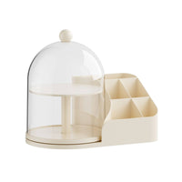 Clear Acrylic Display Box 360° Rotation Clear Dome Display Case Multifunctional