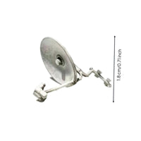 4 Pieces 1:64 Satellite Dish 3D Printed Communication Device Compact