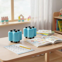 4-in-1 Arithmetic Stamp Reusable Educational Toy for Classroom, Homeschooling