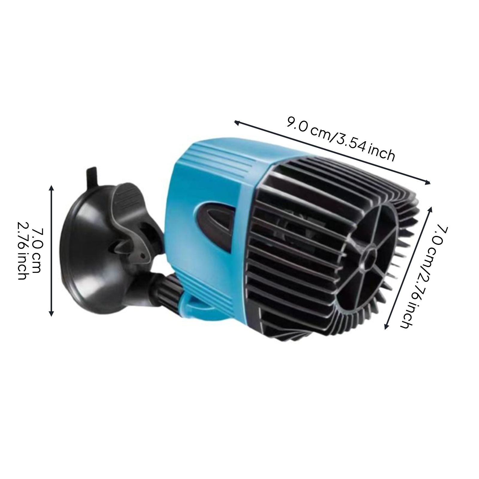 Adjustable aquarium wave pump