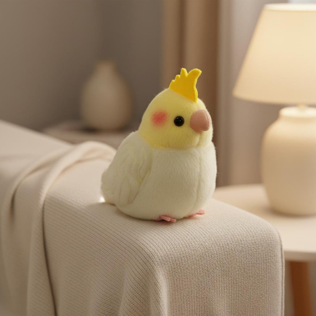 Parrot Stuffed Realistic Creature Design Stuffed Bird Doll PP Cotton Filled