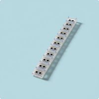 3 Pieces Keyboard Contact Rubber Long-Lasting Silicone Instrument Part