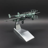 1:100 Scale Model Airplane Gift Idea WW2 Fighter Aircraft Model Detailed Finish Collectible for Cabinet