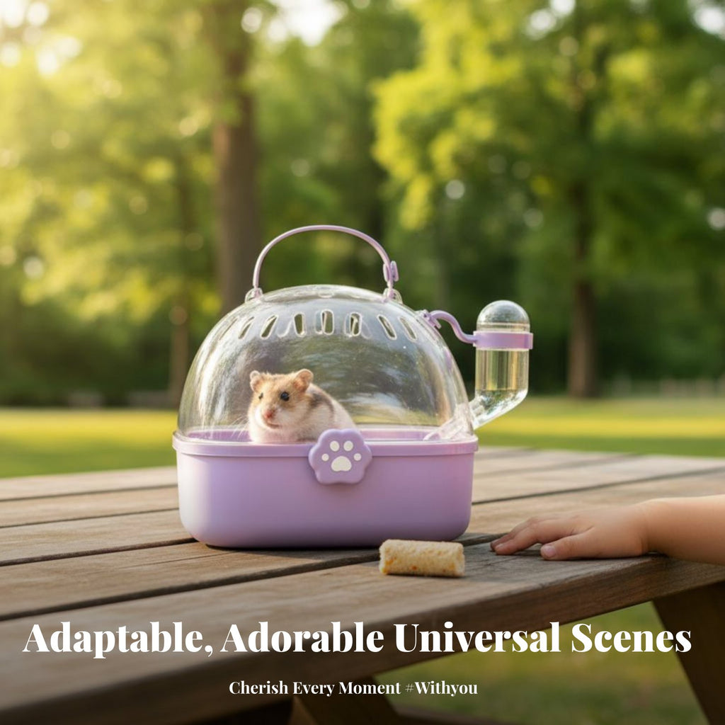 Transparent Capsule Pet transport Spacious Interior Small creature excursion Bag