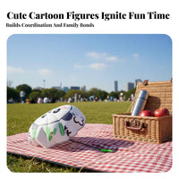 Cartoon Design Hand Throwing Parachute Easy to Throw Parachute Toy No Batteries Required for Preschoolers, Parents, Outdoor, Backyard, Beach