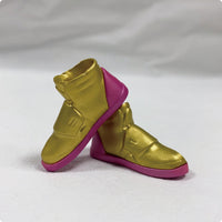 1/6 Scale Doll Boots Rounded Toe Ankle-High Doll Shoes Realistic Look Miniature Footwear