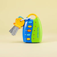 Toy Car Keys Simulation Musical Key Toy Early Learning for Children