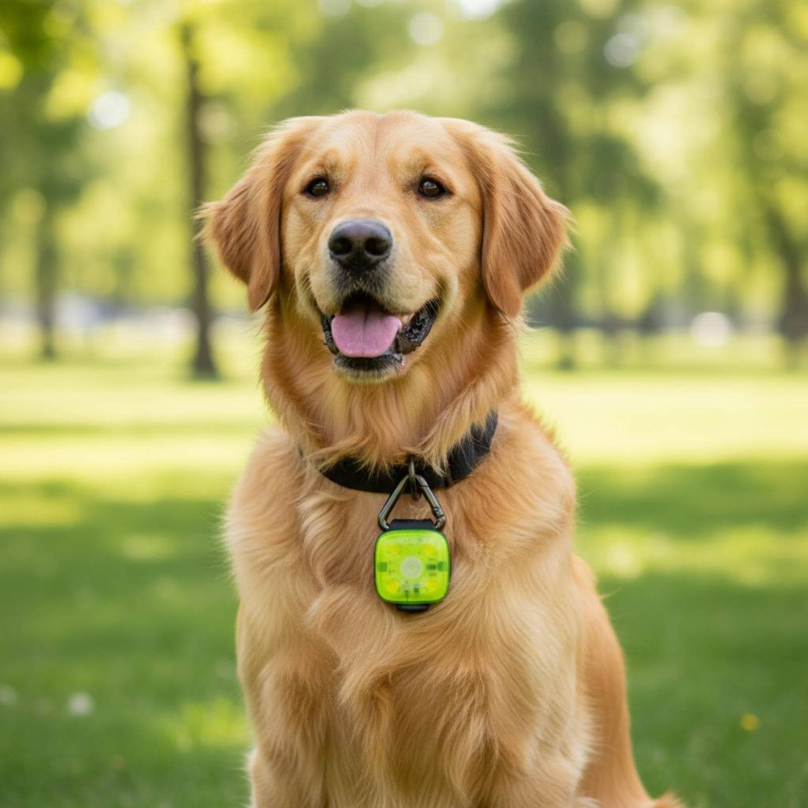 Rechargeable Dog Walking Light Lightweight Glowing Pet Attachment for Camping