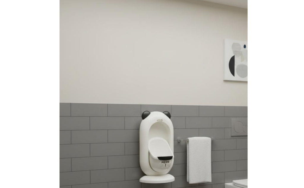 Easy to Clean Boys Standing Urinal Splash Proof Wall-Mounted Training Urinal Material for Toddlers
