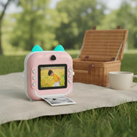 Kids Instant Print Camera Gift Idea Children's Gadget High-Resolution Image