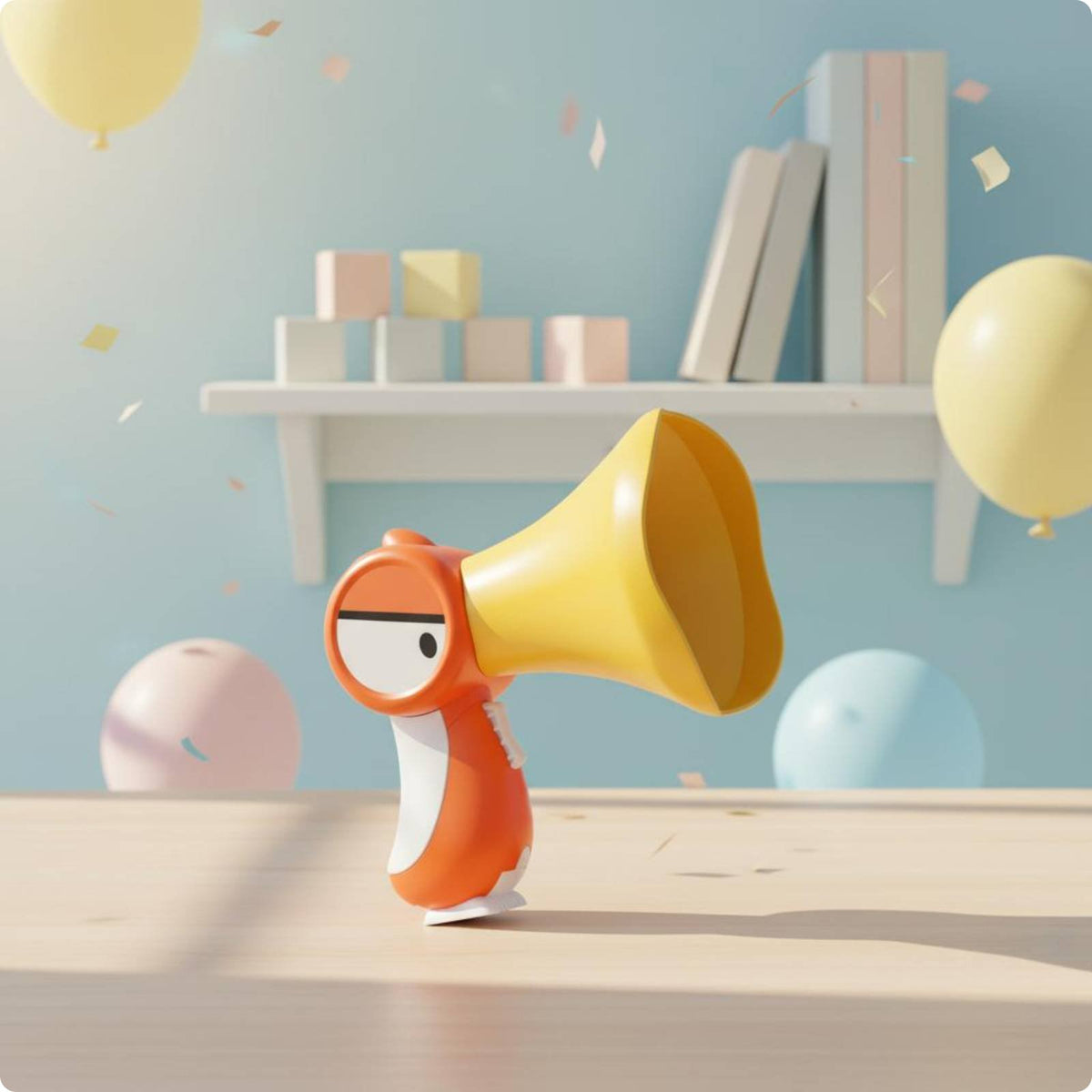 Cartoon Bird Voice Changer Wearable Kids Voice Changer Funny for Entertainment
