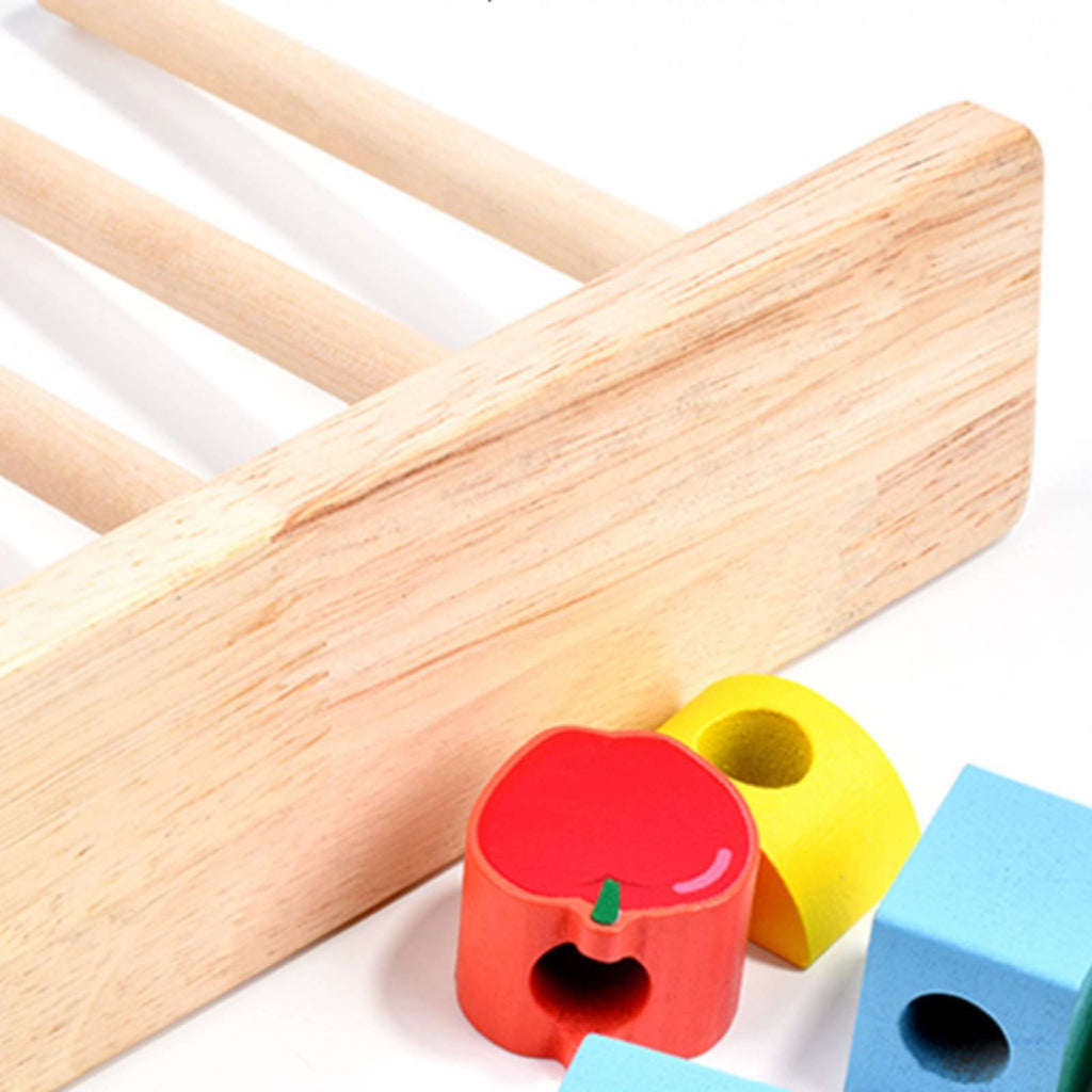 Educational Stacking Beads Preschool Learning Stacking Bead Toy Early Education