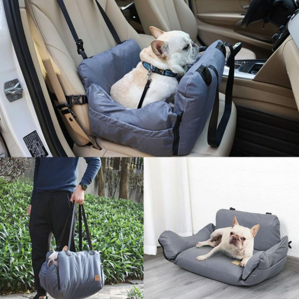 Car Pet Bed Stain Resistant Travel Pet Nest Multi Purpose for Outdoor, Dogs
