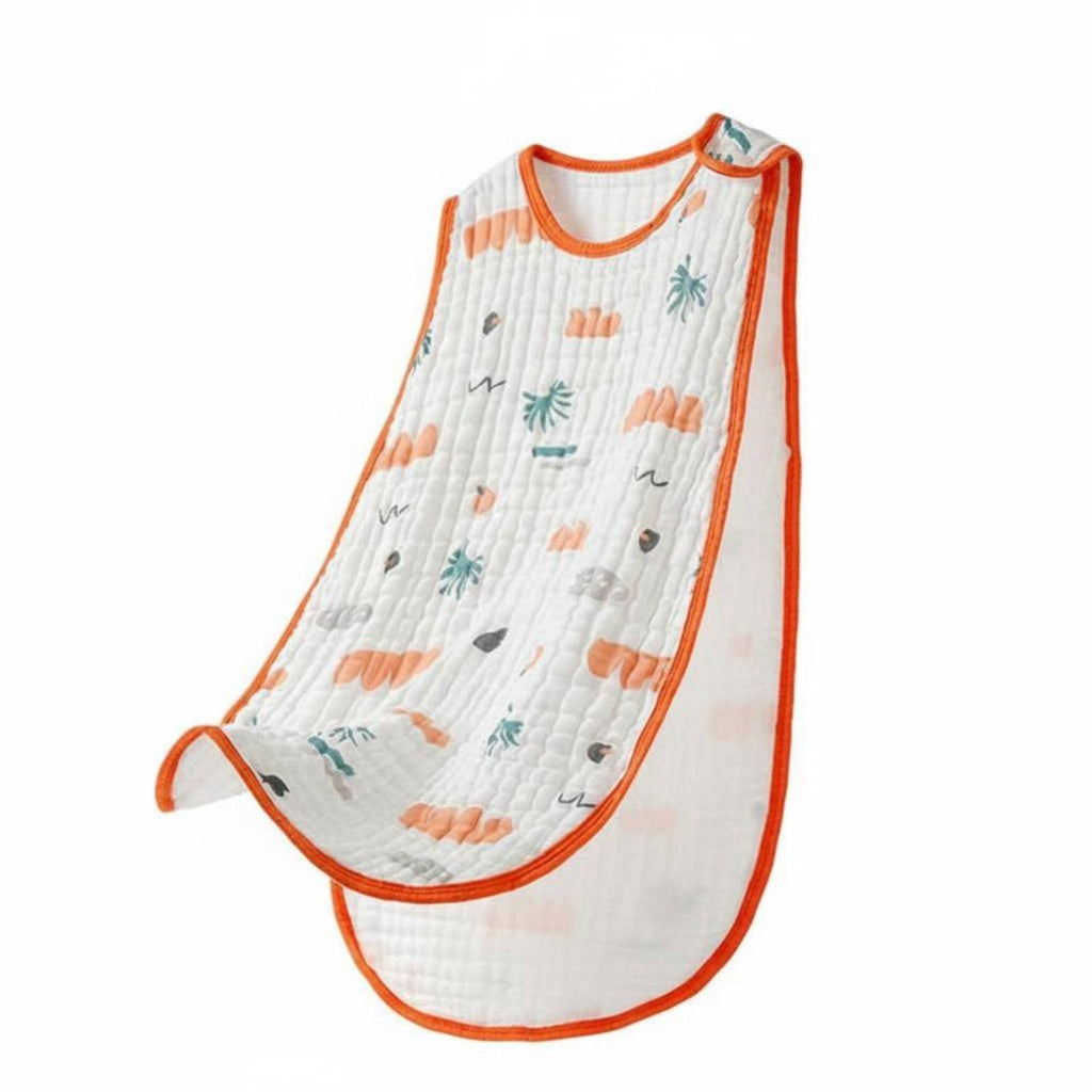 Sleeveless Gauze sleeping bag Antipush Design infant nightwear Wide fashion-forward for Infants