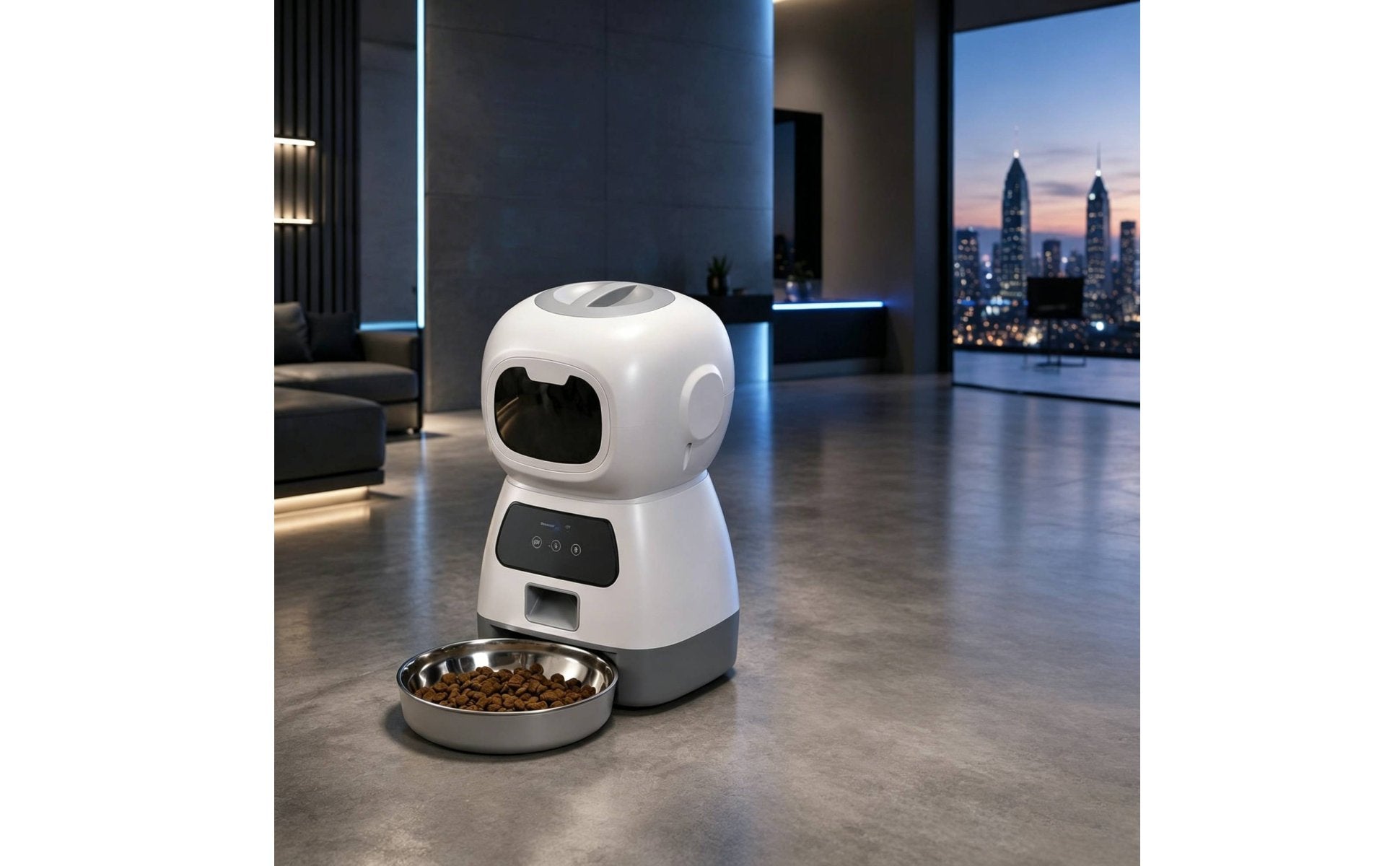 Wifi Pet Feeder Portion Control Smart Pet Feeder 3.5L Capacity