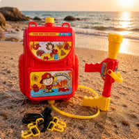 Firefighter Backpack Water Realistic Design Firefighter Role Play Set