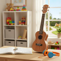 23 Inch Ukulele Bound Edges Beginner Ukulele Easy to Tune for Beginners
