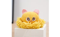 Shaggy Tentacled Stuffed Dangling Tentacles Stuffed Creature Yellow