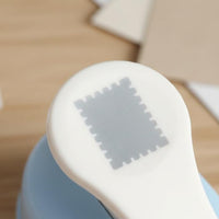 Postage Stamp Punch Portable Scrapbooking Hole Punch Easy to Use for Card Making