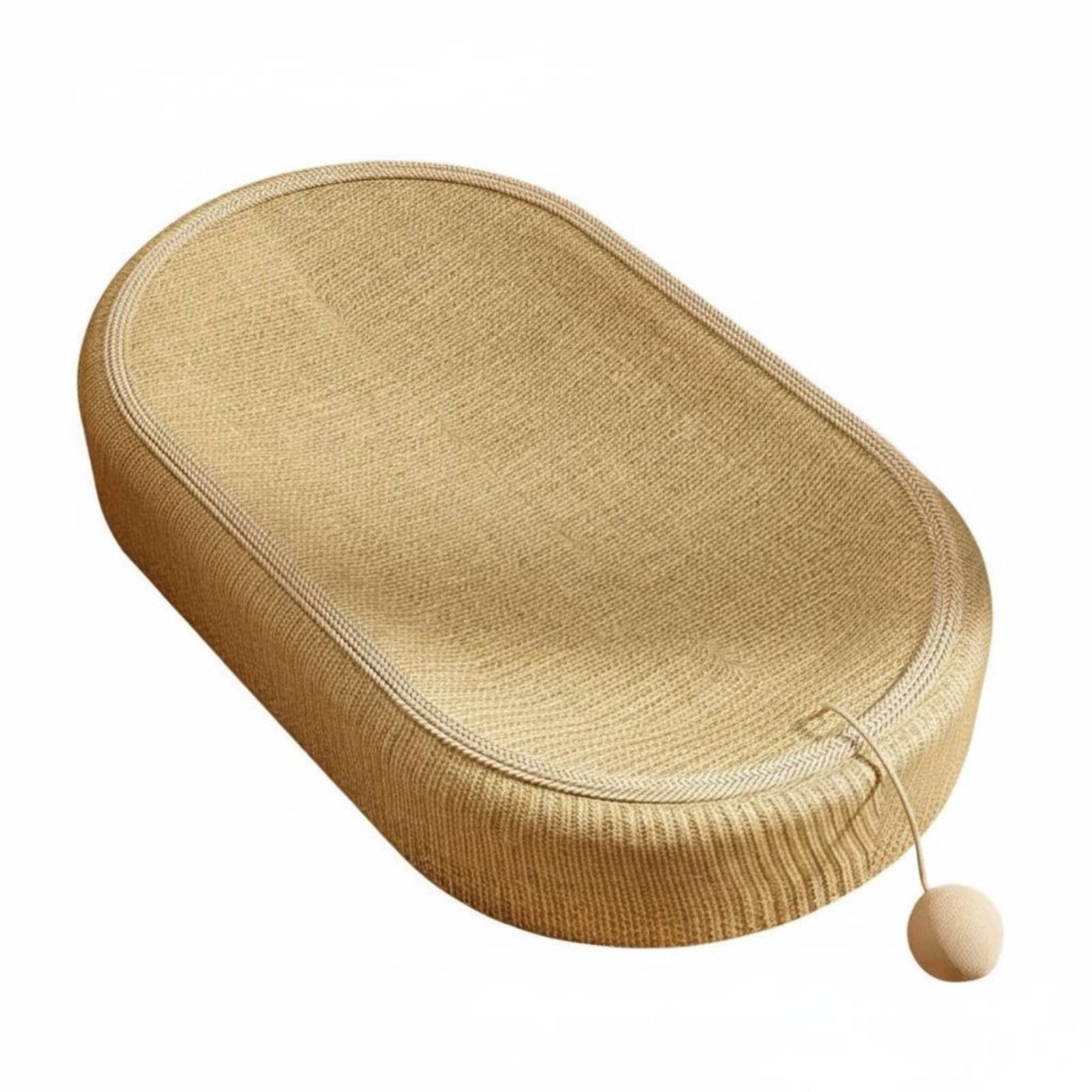 Cat Scratcher Lounger Ergonomic Curved Design Cat Scratcher Lounge Large Size Pet Supplies for Kittens