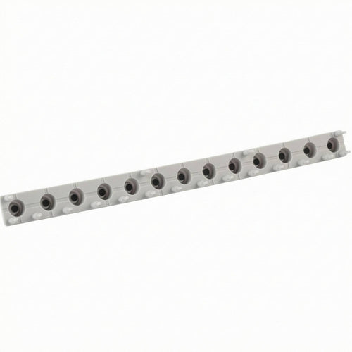 Conductive Rubber Strip Cylindrical Bumps Conductive Rubber Key Strip Gray