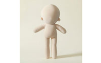 DIY Doll Supple Soft Velvet Textile Faceless Stuffed Figure for Crafters, Hobbyists